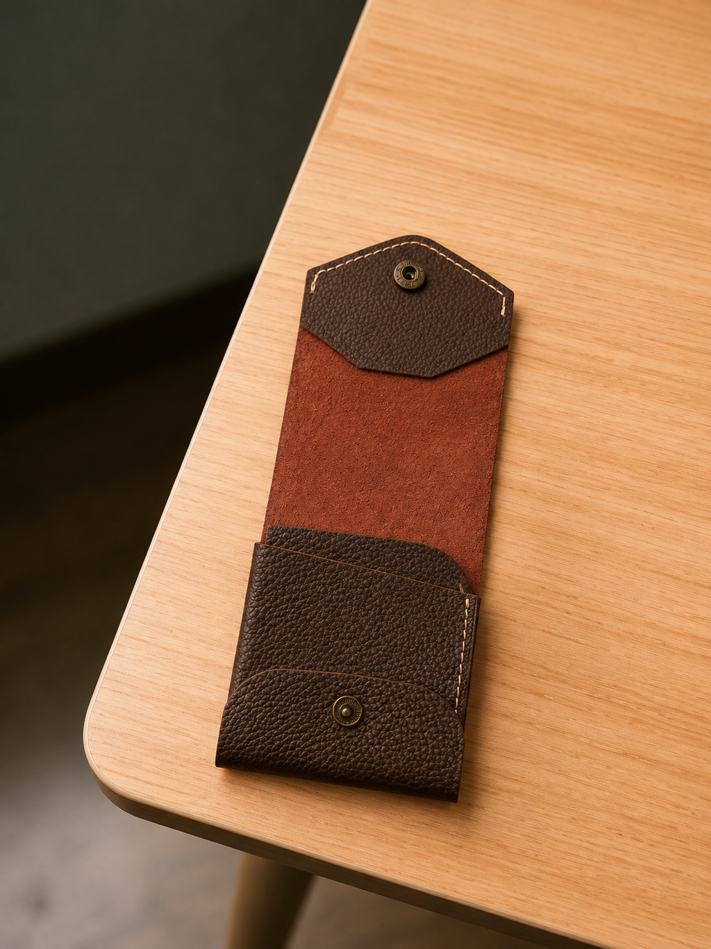 Chocolate Button Wallet
