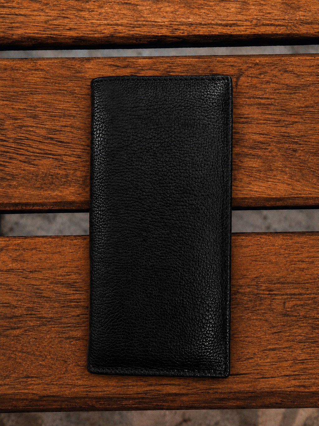 Black Long Wallet