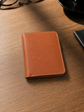 Stitch Camel Brown Wallet